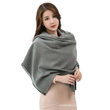 New Arrival Lady Plain Scarves Shawls Wholesale 2017 Winter Viscose Scarf Shawls Pashmina